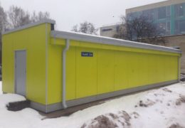 Tallinna Vesi AS  veepumpla fassaadi renoveerimine ja vihmaveesüsteemide paigaldamine